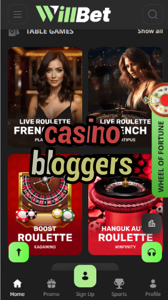 Casino Bloggers - Top Casino Influencers-casinoorder.vip